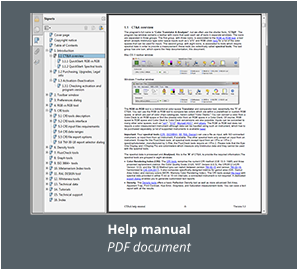Help manual PDF document