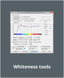 Whiteness tools