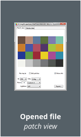Opened filepatch view