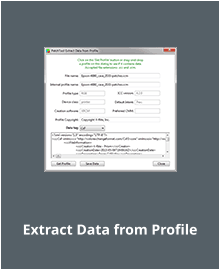 Extract Data from Profile