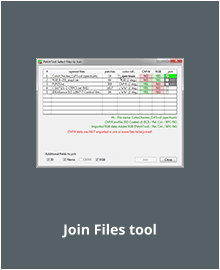 Join Files tool