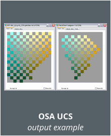 OSA UCS output example